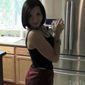 cute girl standing in kitchen showing off her fanny with tara tainton on XXX amateur adult video with free preview